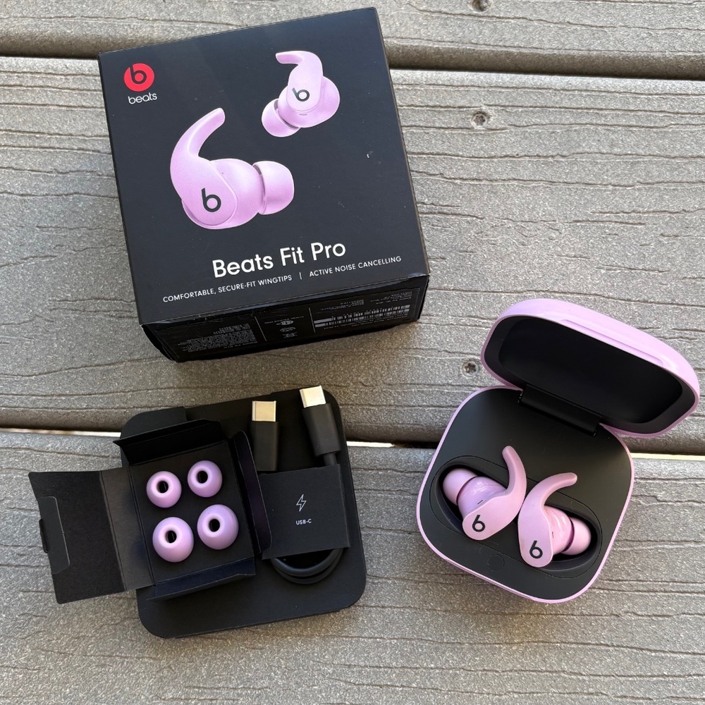 Beats Fit Pro True Wireless Earbuds — Stone Purple